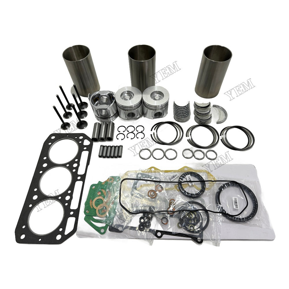 For Yanmar 3TNE84 Engine Overhaul Gasket Kit Engine Part Gasket Piston Set