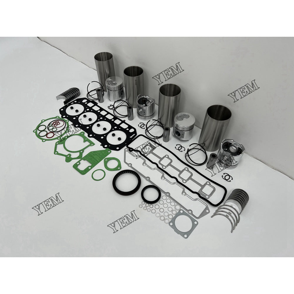 Cylinder Liner And Gasket Kit With Bearing Set For Yanmar 4D94E Engine parts