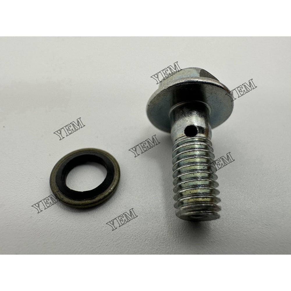 123907-59540 Injector Fuel Return Pipe Screw 4TNV84T For Yanmar Engine parts