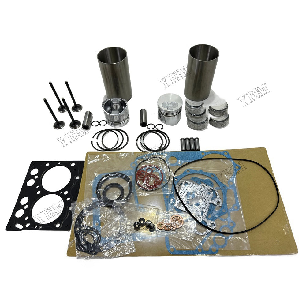 For Yanmar 2TNE68 Overhaul Rebuild Kit Engine Part Engine Piston Ring Gasket