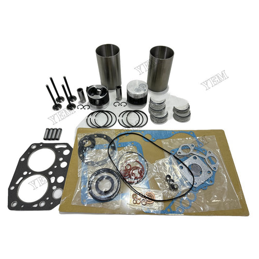 For Yanmar 2TNV70 Overhaul Kit Engine Part Engine Piston Ring Gasket Bearing
