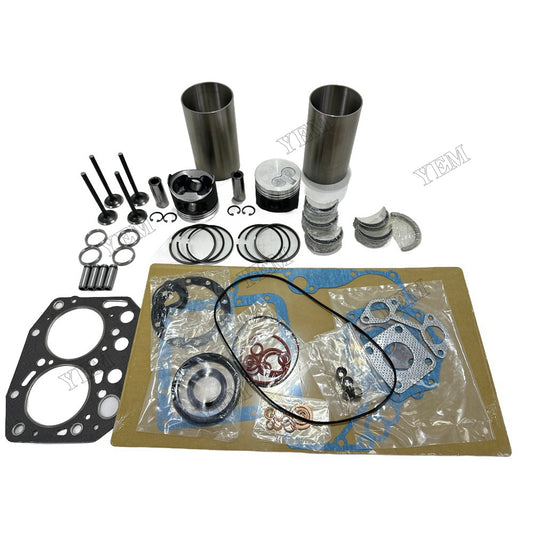 For Yanmar 2TNV70 Engine Rebuild Kit Repair Part Gasket Piston Set
