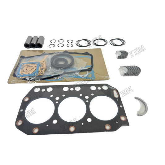 For Yanmar 3TN100 Overhaul Re-ring Kit Engine Part Gasket Piston Set