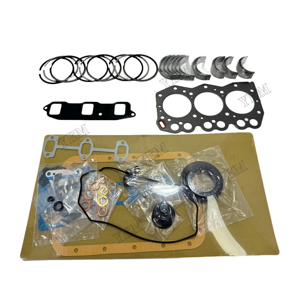 For Yanmar 3TN66E Overhaul Re-ring Kit Repair Part Engine Piston Ring Gasket