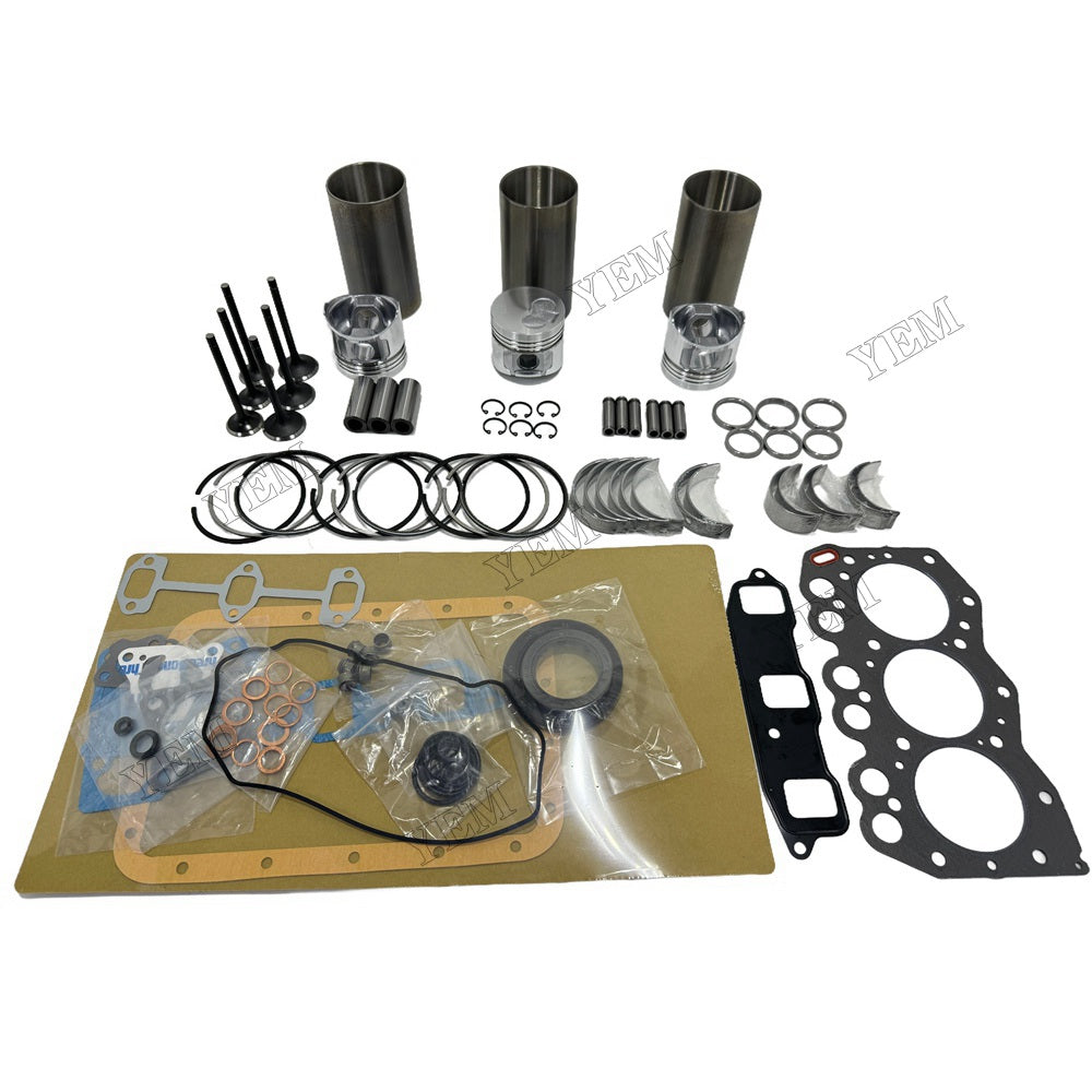 For Yanmar 3TNA68 Overhaul Repair Kit Repair Part Gasket Piston Set
