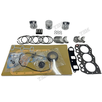 For Yanmar 3TNE68 Overhaul Re-ring Kit Engine Part Engine Piston Ring Gasket