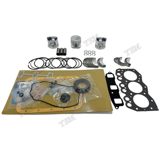 For Yanmar 3TNE68 Overhaul Re-ring Kit Engine Part Engine Piston Ring Gasket