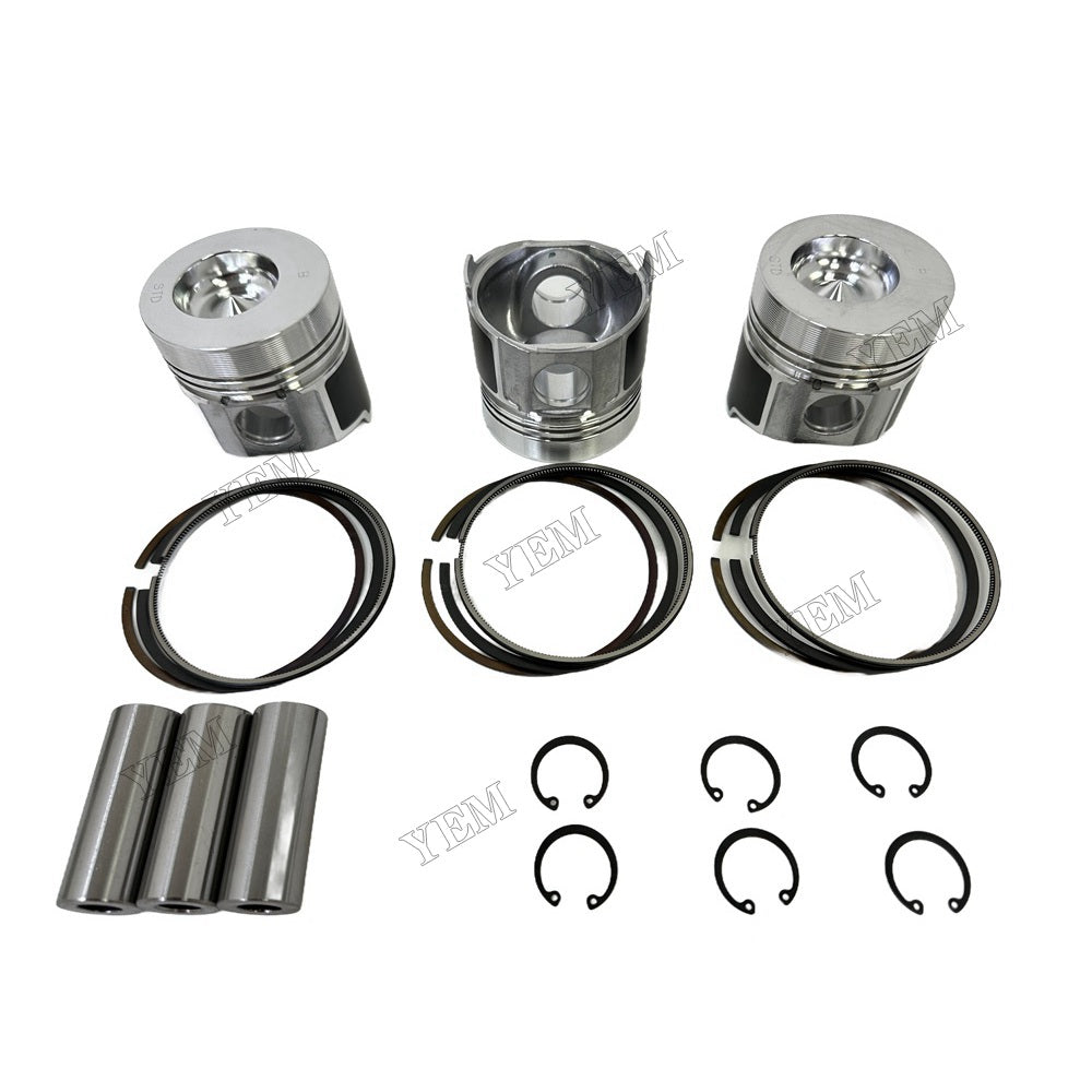 For Yanmar 3TN75 Cylinder Liner Kit Engine Part Rebuild Parts