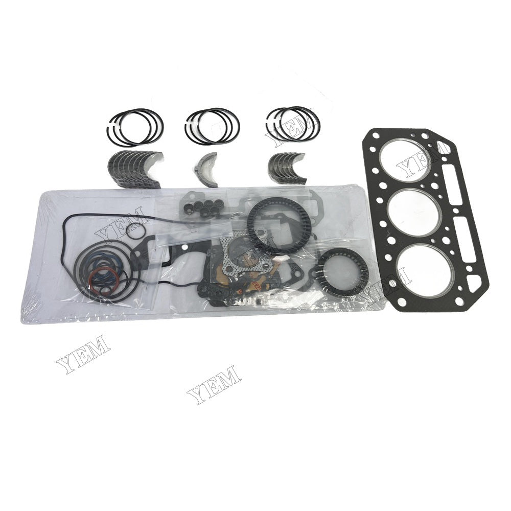 For Yanmar 3TN75 Overhaul Re-ring Kit Repair Part Gasket Piston Set
