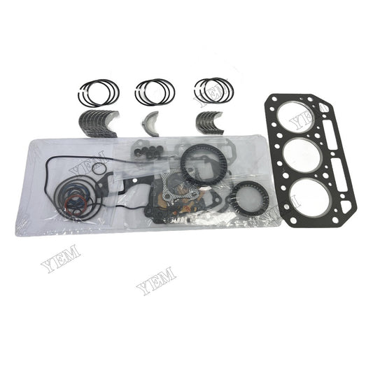 For Yanmar 3TN75 Overhaul Re-ring Kit Repair Part Gasket Piston Set