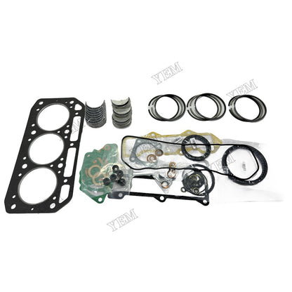 For Yanmar 3TN84TL Overhaul Re-ring Kit Repair Part Gasket Piston Set