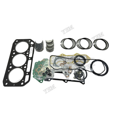For Yanmar 3TN84TL Overhaul Re-ring Kit Repair Part Gasket Piston Set