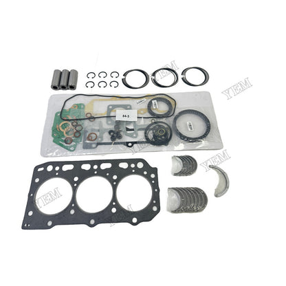 For Yanmar 3TNE84 Overhaul Re-ring Kit Repair Part Engine Piston Ring Gasket