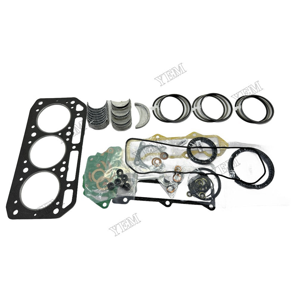 For Yanmar 3TNE84 Overhaul Re-ring Kit Repair Part Engine Piston Ring Gasket