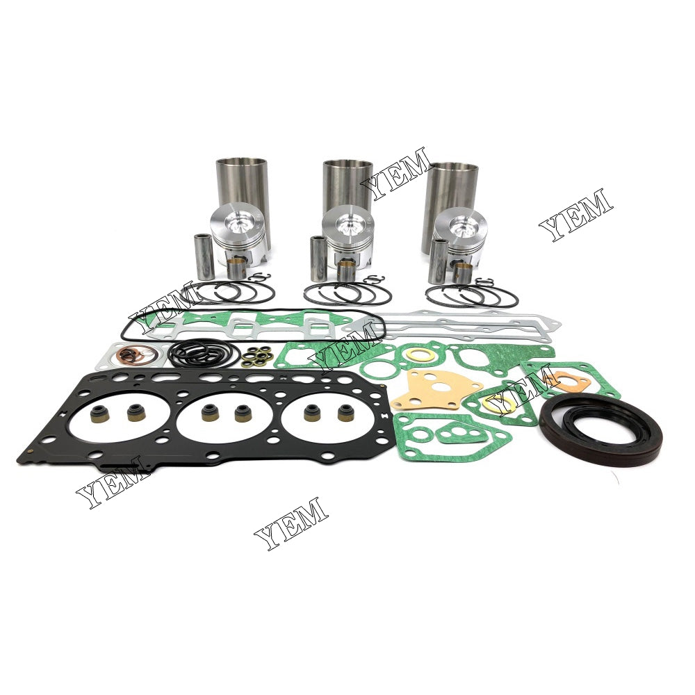 3D84-3 Cylinder Liner Kit With Gasket Set For Yanmar Engine parts