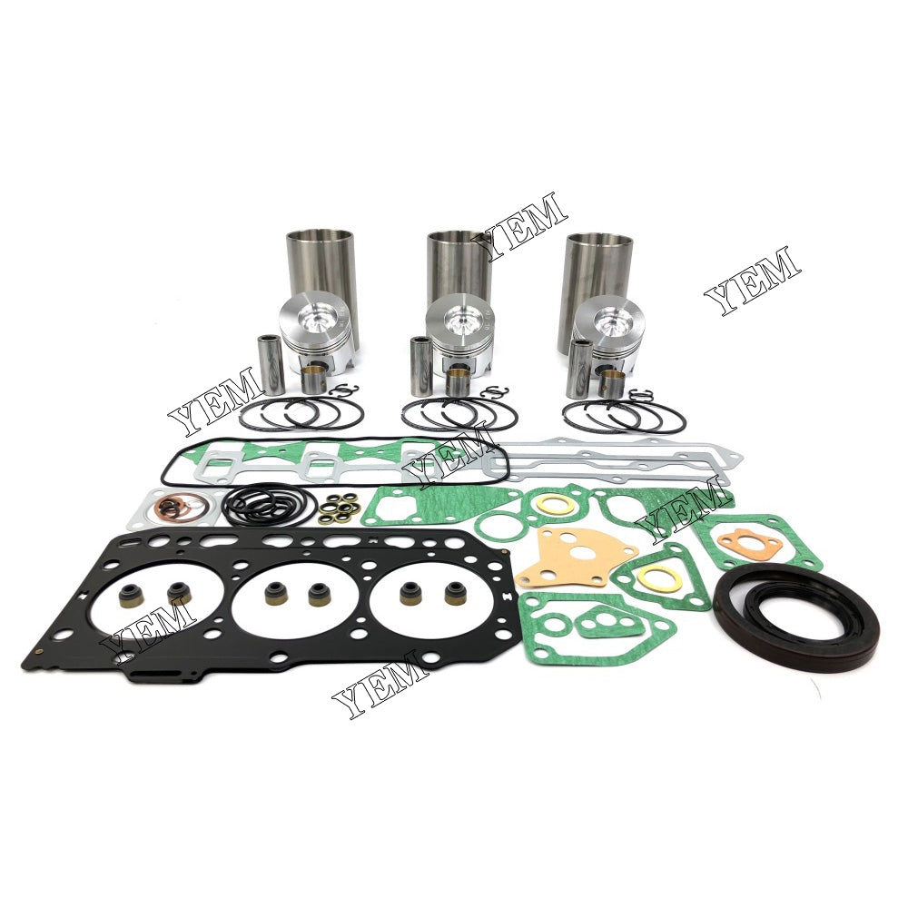 3D84-3 Cylinder Liner Kit With Gasket Set For Yanmar Engine parts