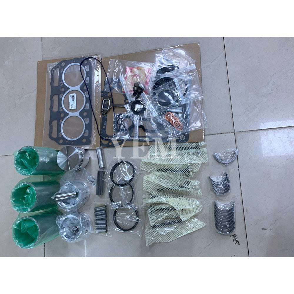 Cylinder Liner And Gasket Kit With Bearing Valve Guide For Yanmar Engine parts 3T72