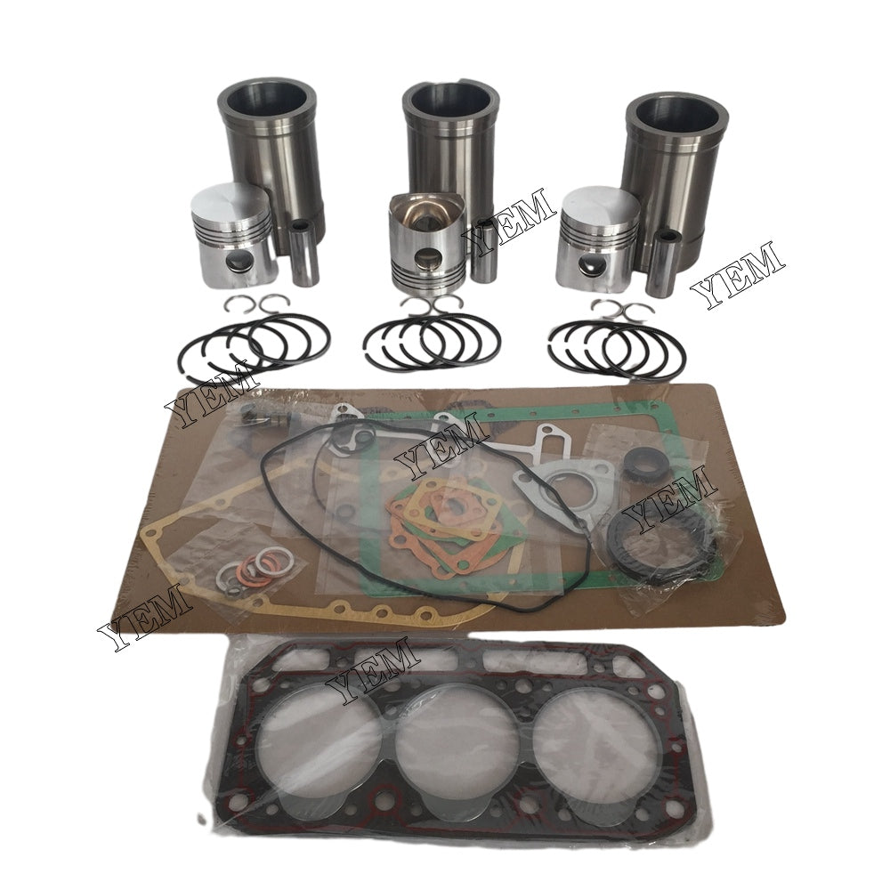 Cylinder Liner Kit With Gasket Set For Yanmar 3T84 Engine parts