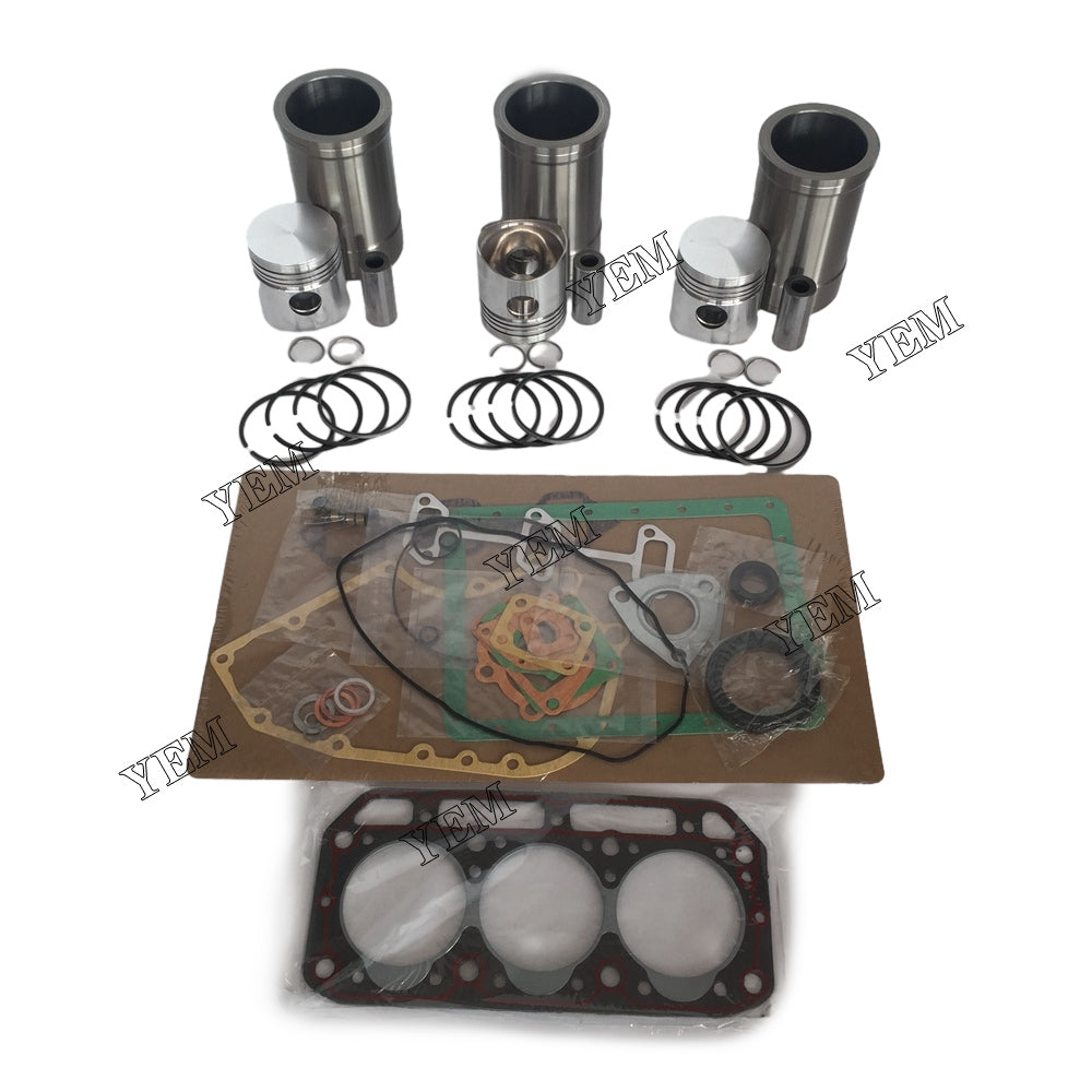 Cylinder Liner Kit With Gasket Set For Yanmar 3T84 Engine parts