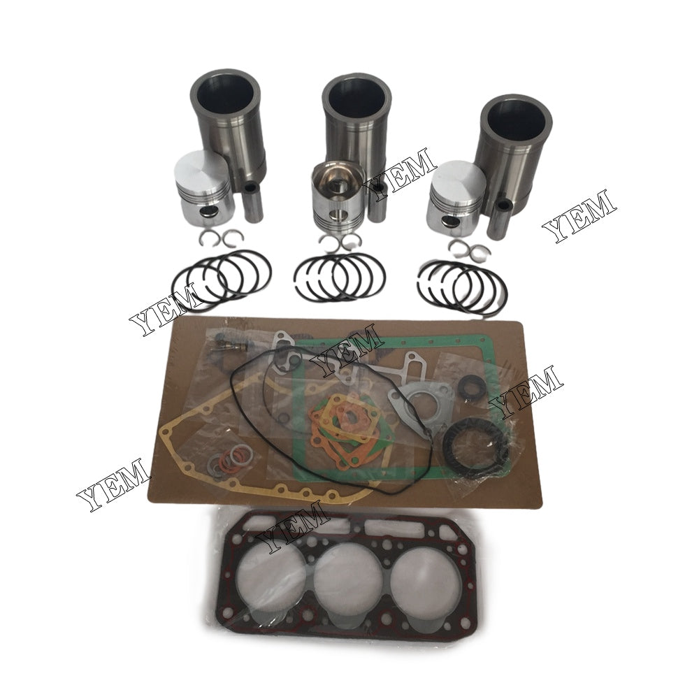 Cylinder Liner Kit With Gasket Set For Yanmar 3T84 Engine parts