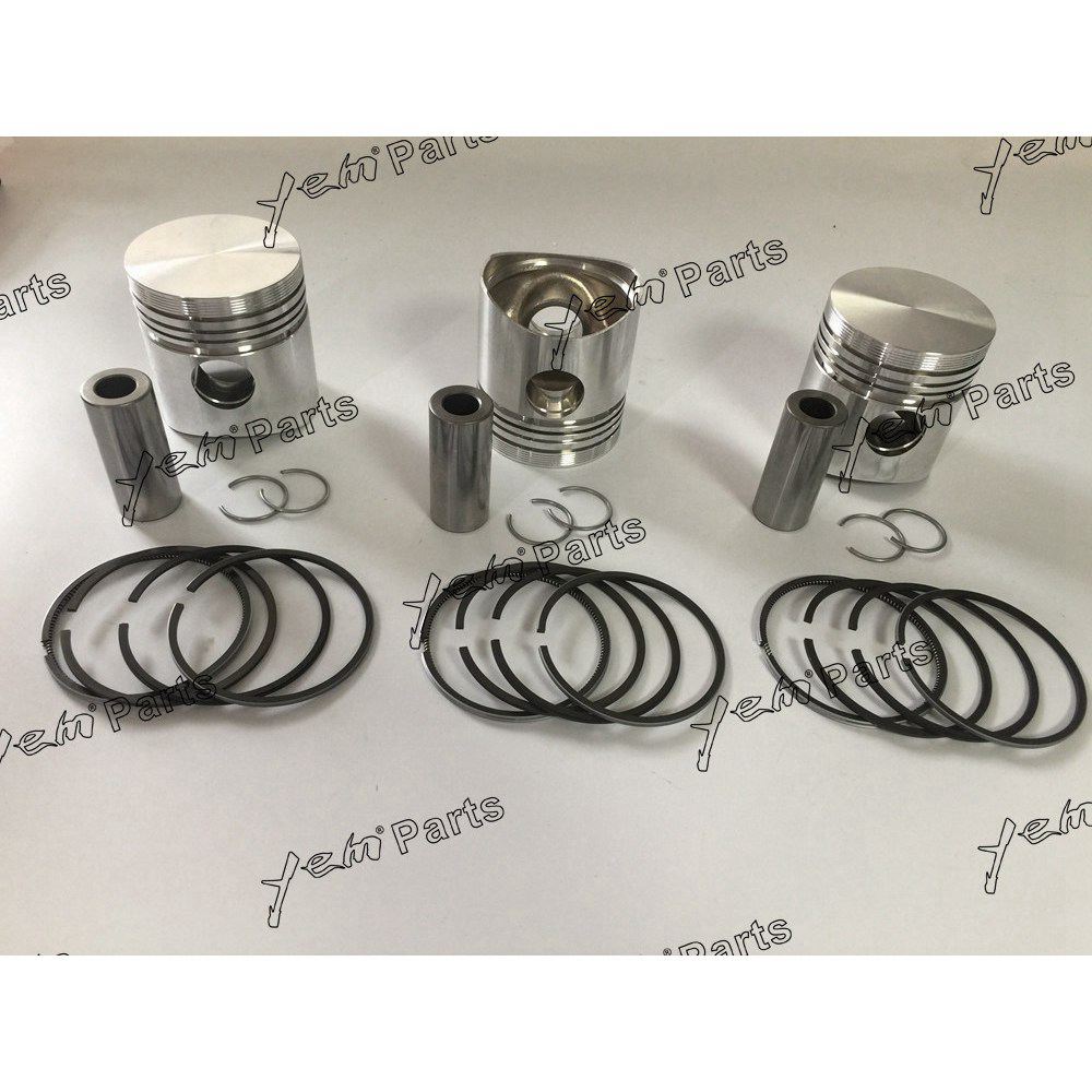 Piston Set & Pin & Ring For Yanmar 3T84 Engine parts