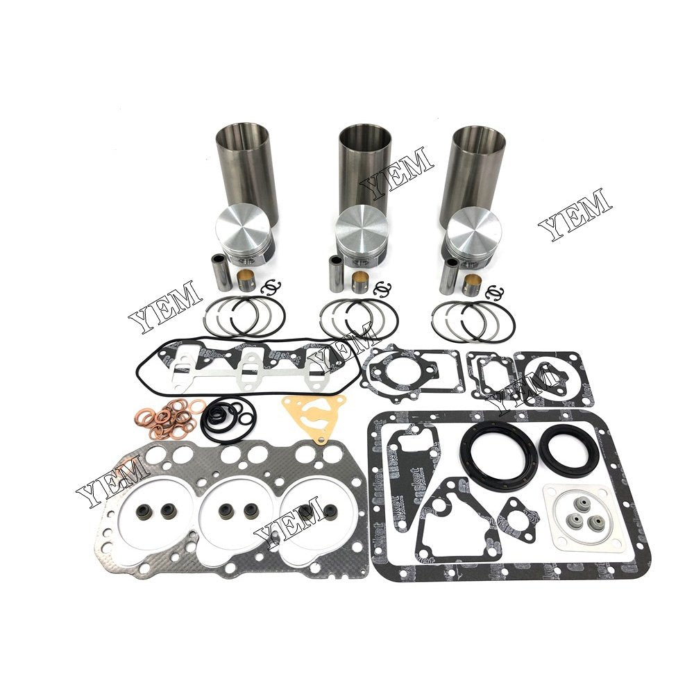 Cylinder Liner Kit With Gasket Set For Yanmar 3TN72 Engine parts