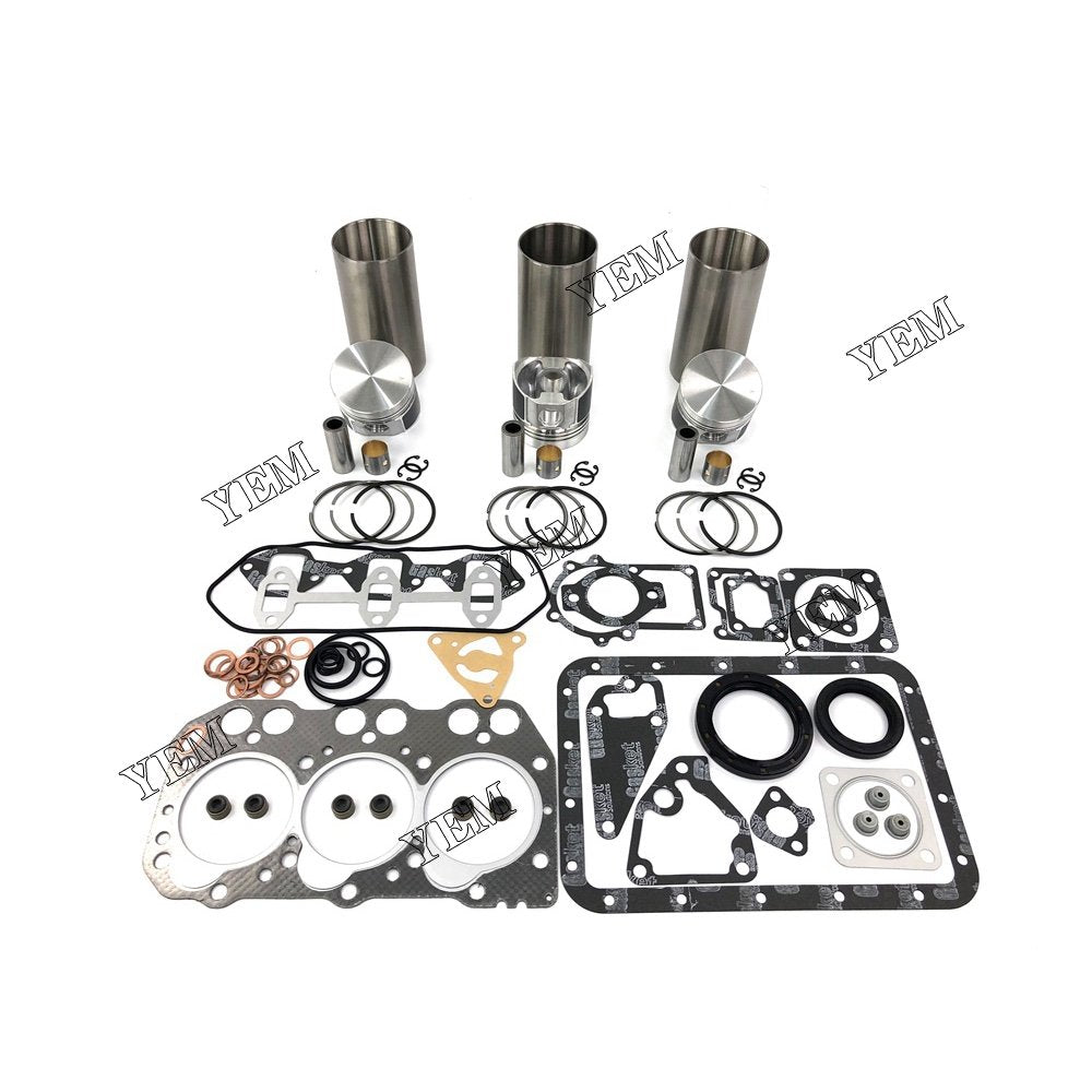 Cylinder Liner Kit With Gasket Set For Yanmar 3TN72 Engine parts