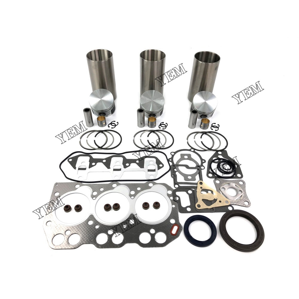 Cylinder Liner Kit With Gasket Set For Yanmar 3TNA68 Engine parts