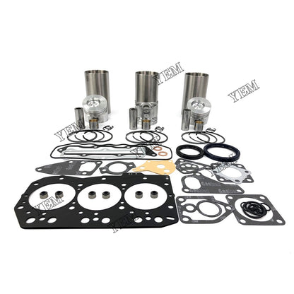 Cylinder Liner Kit With Gasket Set 3TNC80 For Yanmar Engine parts