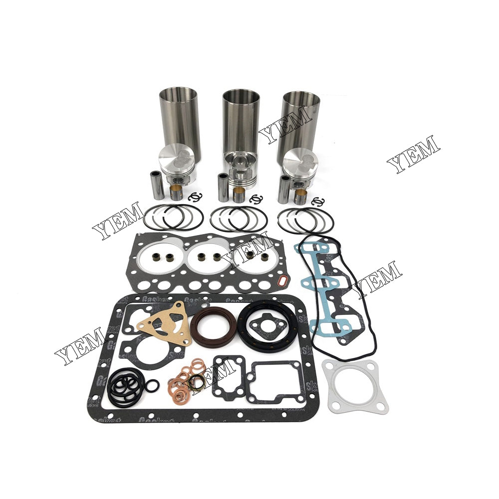 Cylinder Liner Kit With Gasket Set For Yanmar 3TNE66 Engine parts