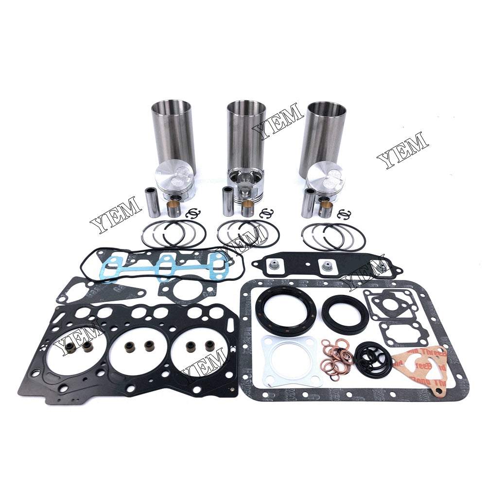 Cylinder Liner Kit With Gasket Set For Yanmar 3TNE68 Engine parts