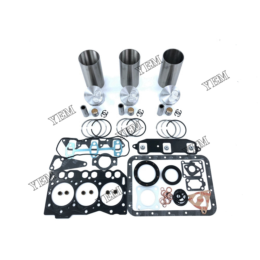 Cylinder Liner Kit With Gasket Set For Yanmar 3TNE68 Engine parts