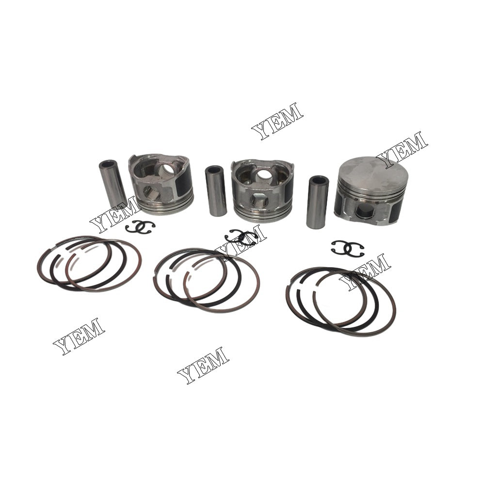 Piston Set & Pin & Ring For Yanmar 3TNE68 Engine parts