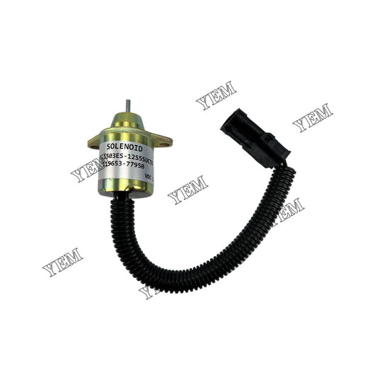 SA-4562T SA-5213 1503ES-12S5SUC5S 119653-77950 119285-77950 Fuel Stop Solenoid Valve 3TNE68 For Yanmar Engine parts