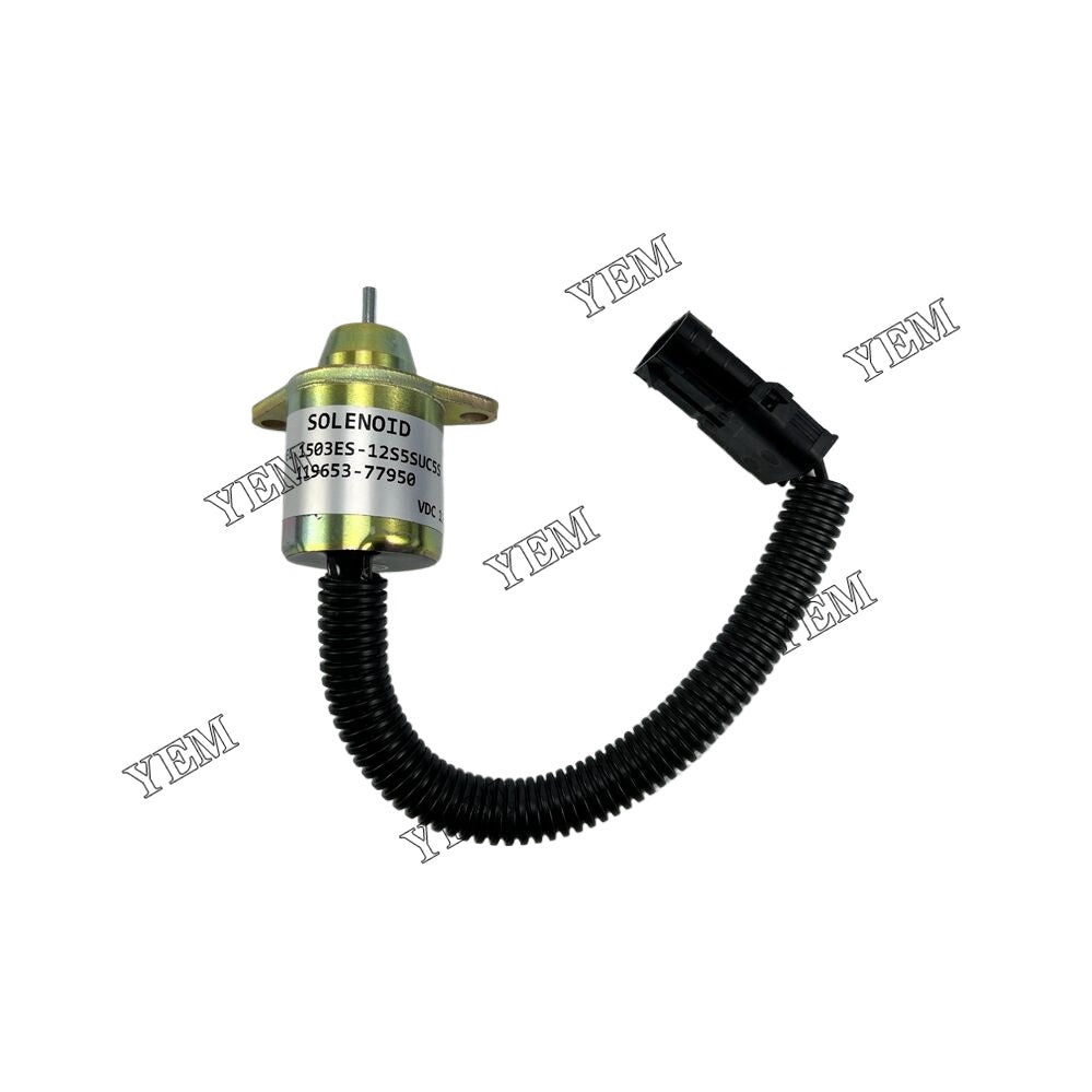 SA-4562T SA-5213 1503ES-12S5SUC5S 119653-77950 119285-77950 Fuel Stop Solenoid Valve 3TNE68 For Yanmar Engine parts