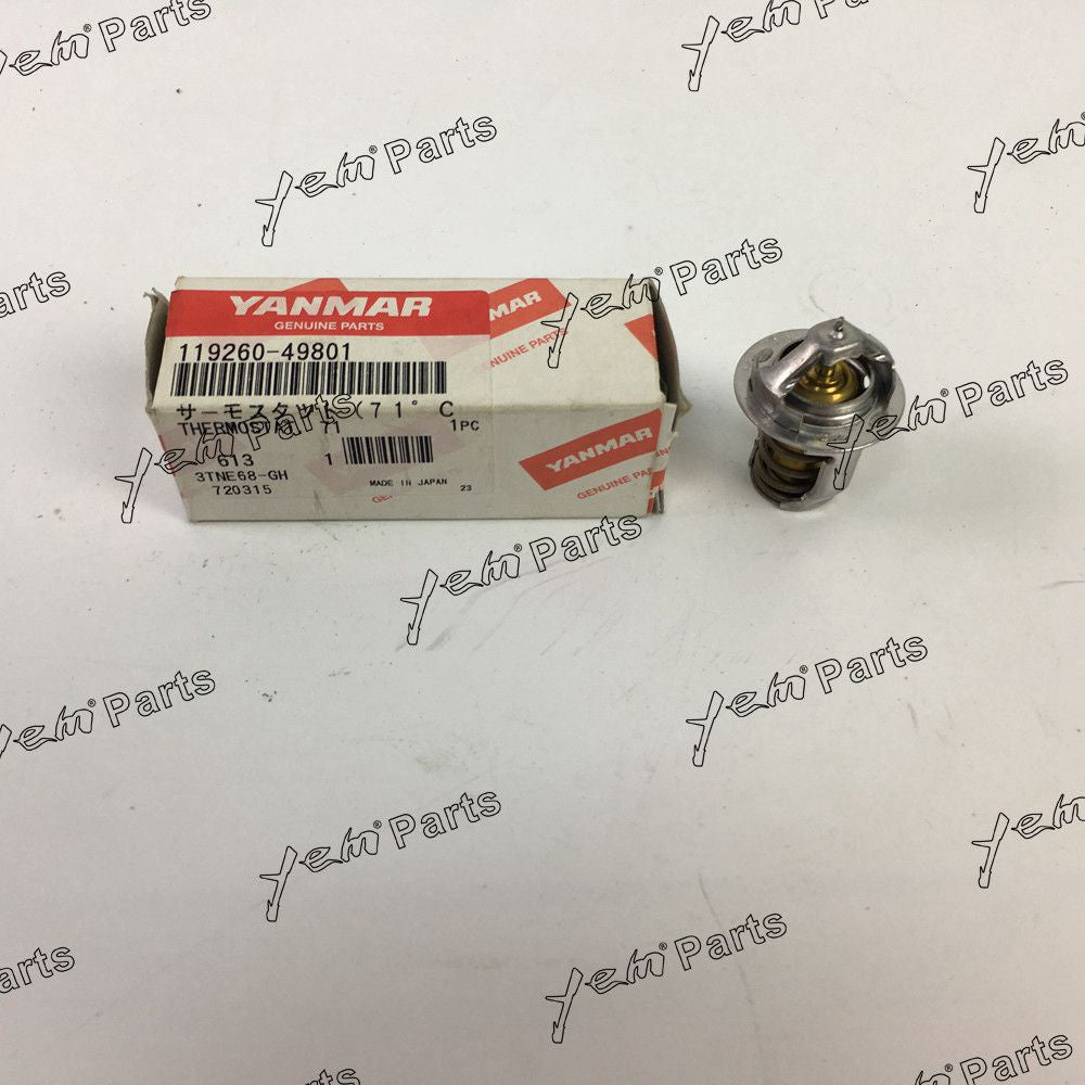 Thermostat 119260-49801 For Yanmar 3TNE68 Engine parts