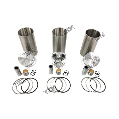 Cylinder Liner Kit For Yanmar 3TNE72K Engine parts