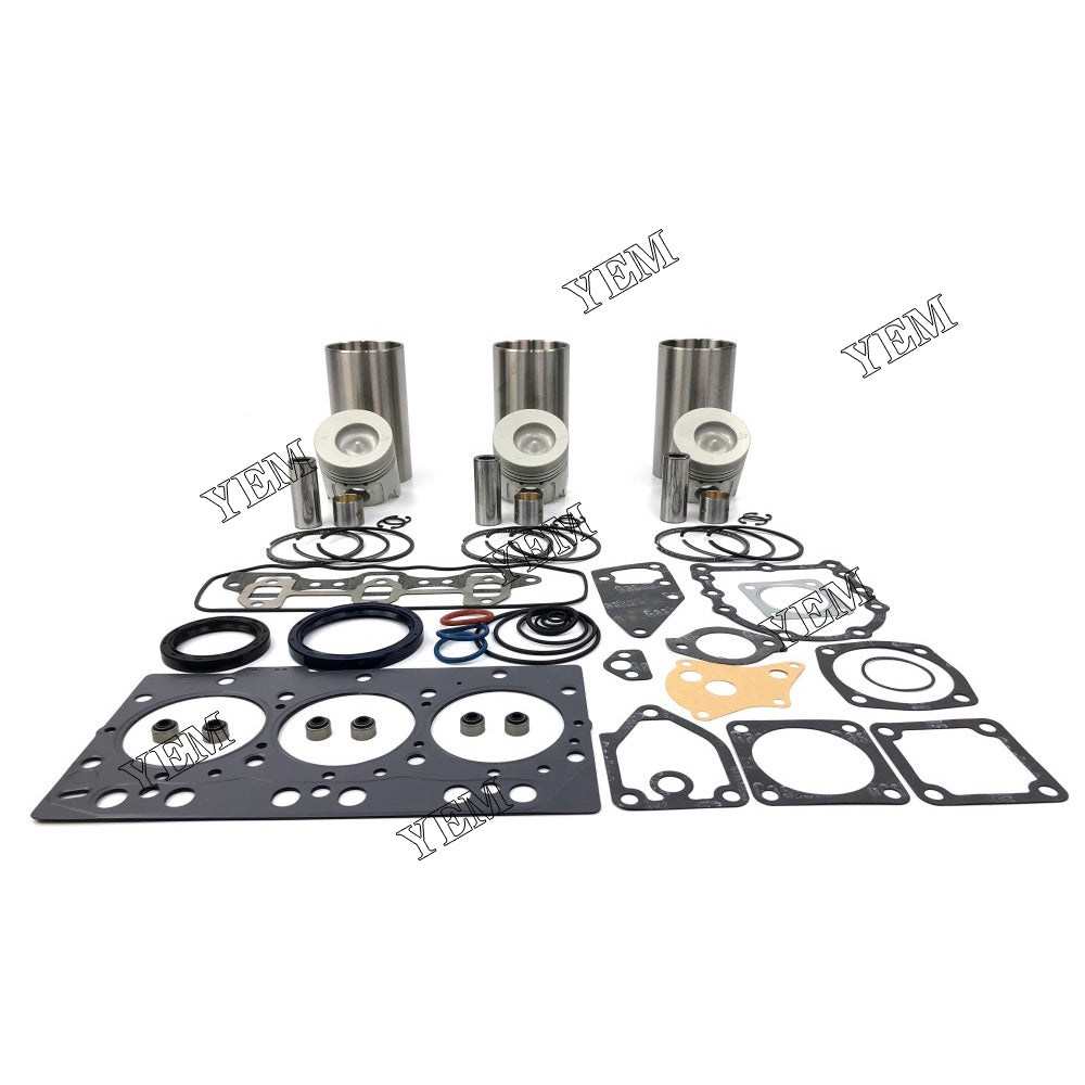 Cylinder Liner Kit With Gasket Set For Yanmar 3TNE78 Engine parts