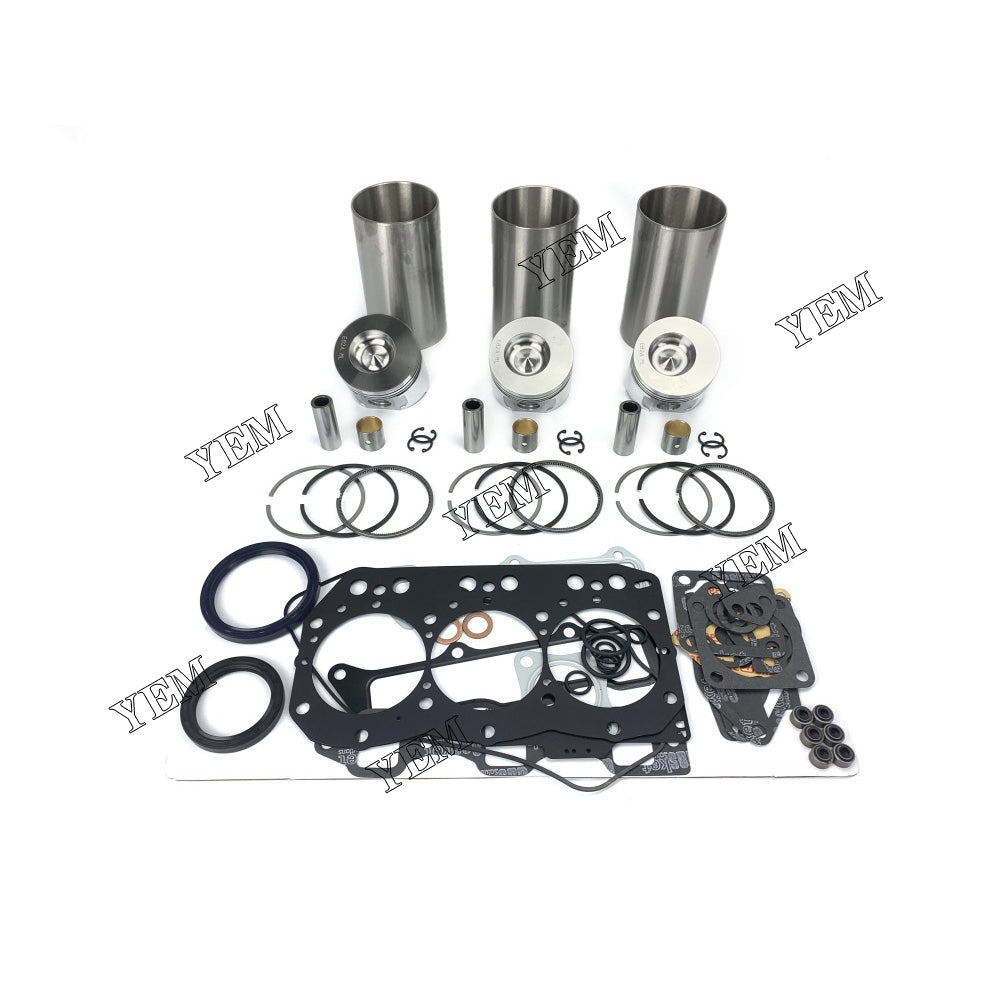 Cylinder Liner Kit With Gasket Set For Yanmar Engine parts 3TNE82