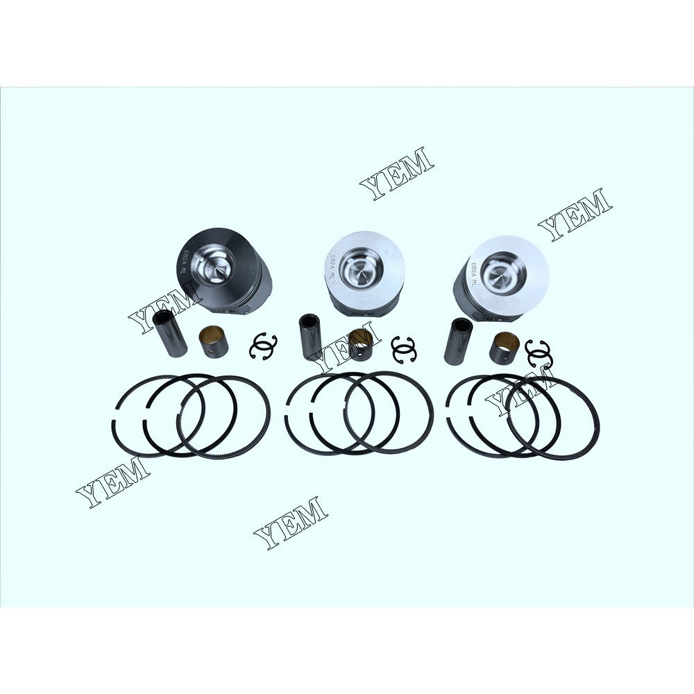 Piston Set & Pin & Ring 3TNE82 For Yanmar Engine parts