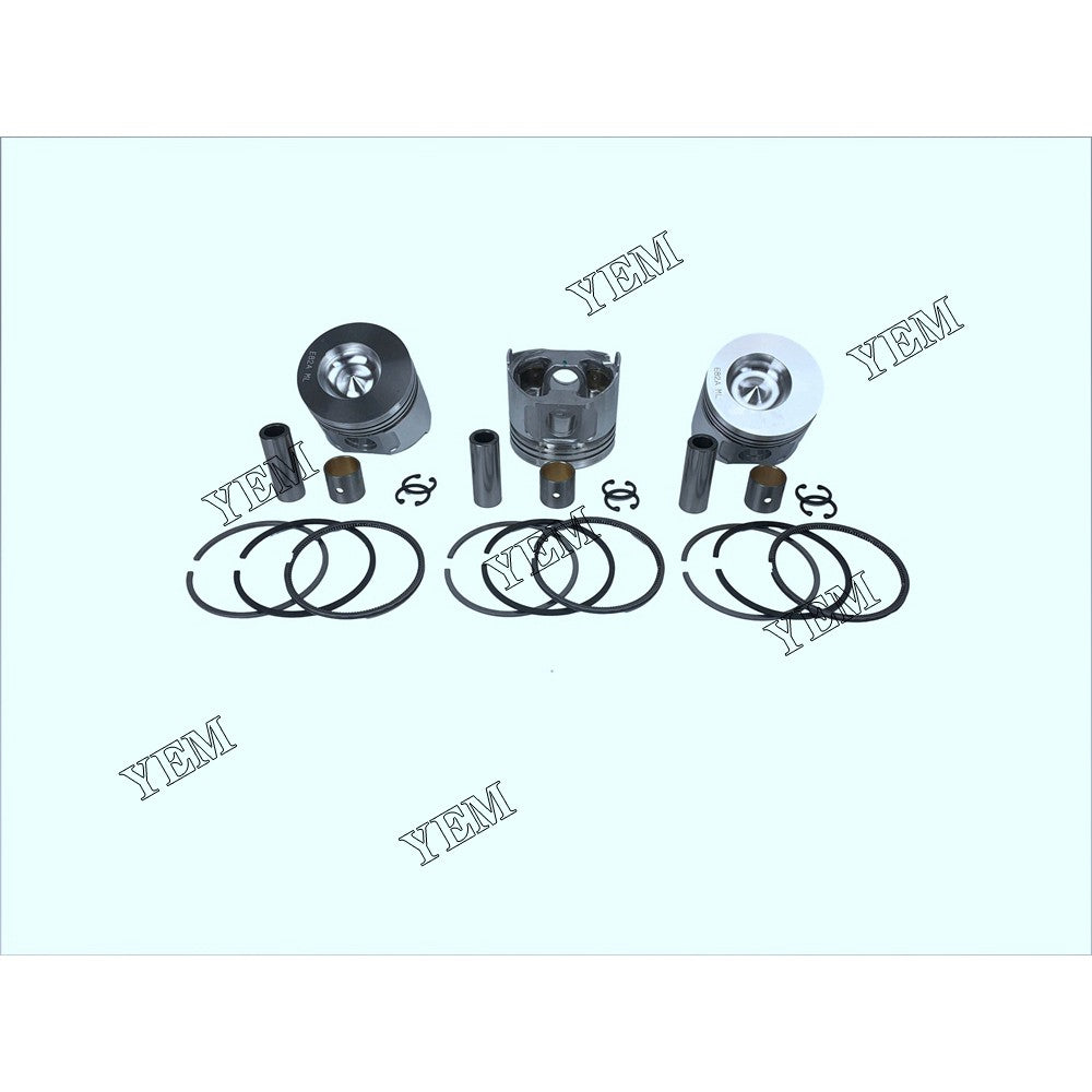Piston Set & Pin & Ring 3TNE82 For Yanmar Engine parts