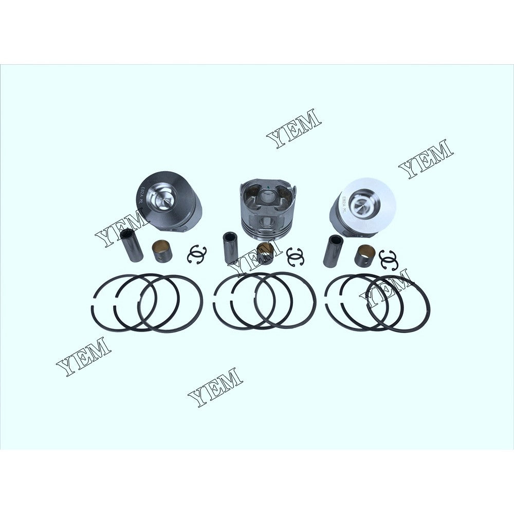 Piston Set & Pin & Ring 3TNE82 For Yanmar Engine parts