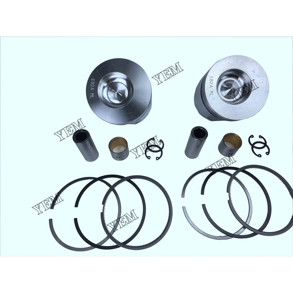 Piston Set & Pin & Ring 3TNE82 For Yanmar Engine parts