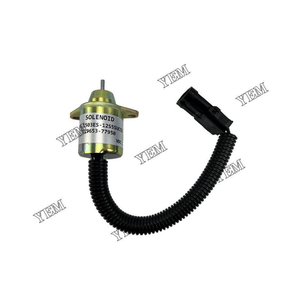 SA-4562T SA-5213 1503ES-12S5SUC5S 119653-77950 119285-77950 Fuel Stop Solenoid Valve 3TNE84 For Yanmar Engine parts