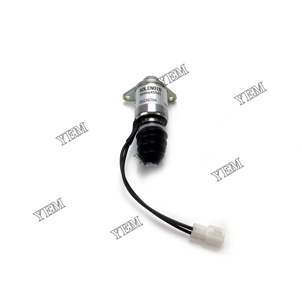 3TNE88 Fuel Stop Solenoid Valve 129209-77950 HD46645945 For Yanmar Engine parts