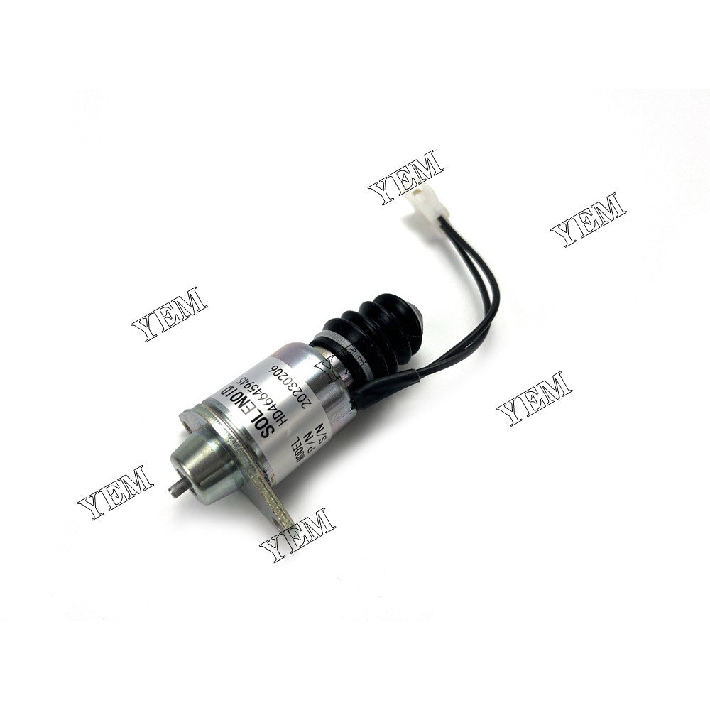 3TNE88 Fuel Stop Solenoid Valve 129209-77950 HD46645945 For Yanmar Engine parts