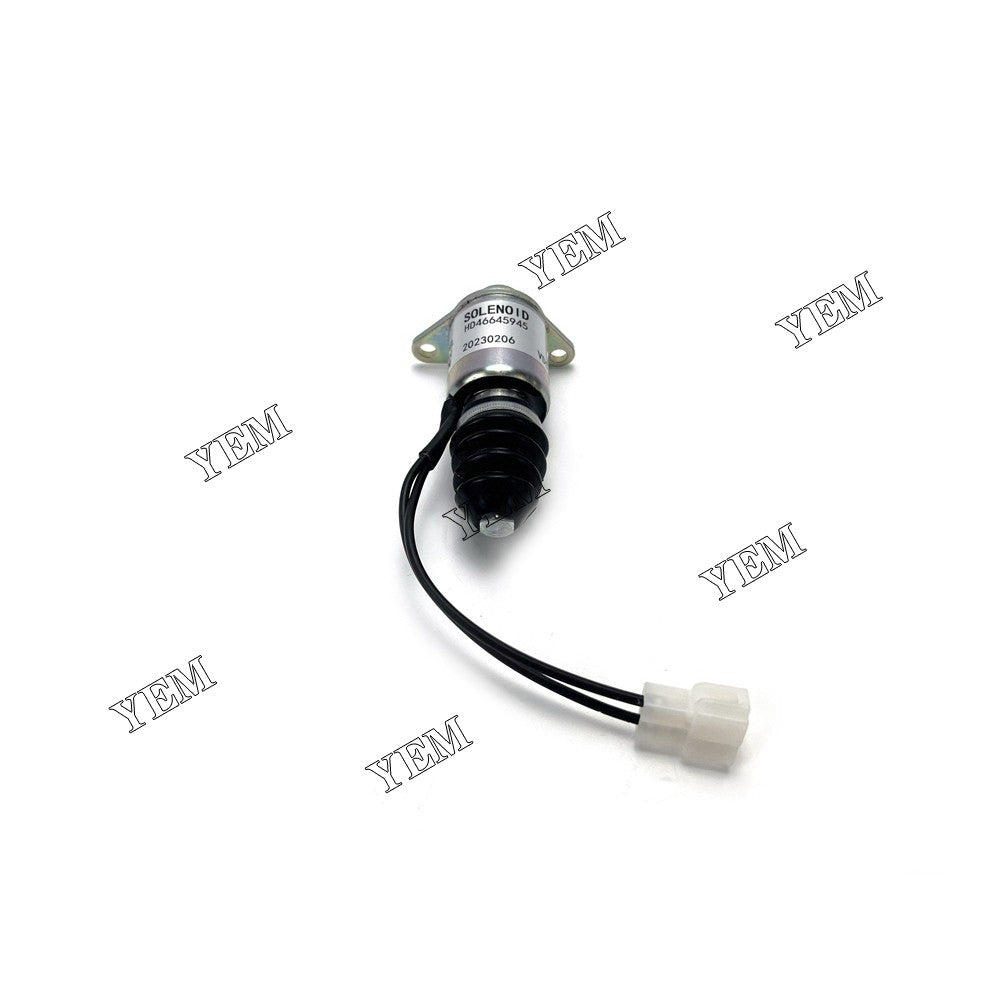 3TNE88 Fuel Stop Solenoid Valve 129209-77950 HD46645945 For Yanmar Engine parts