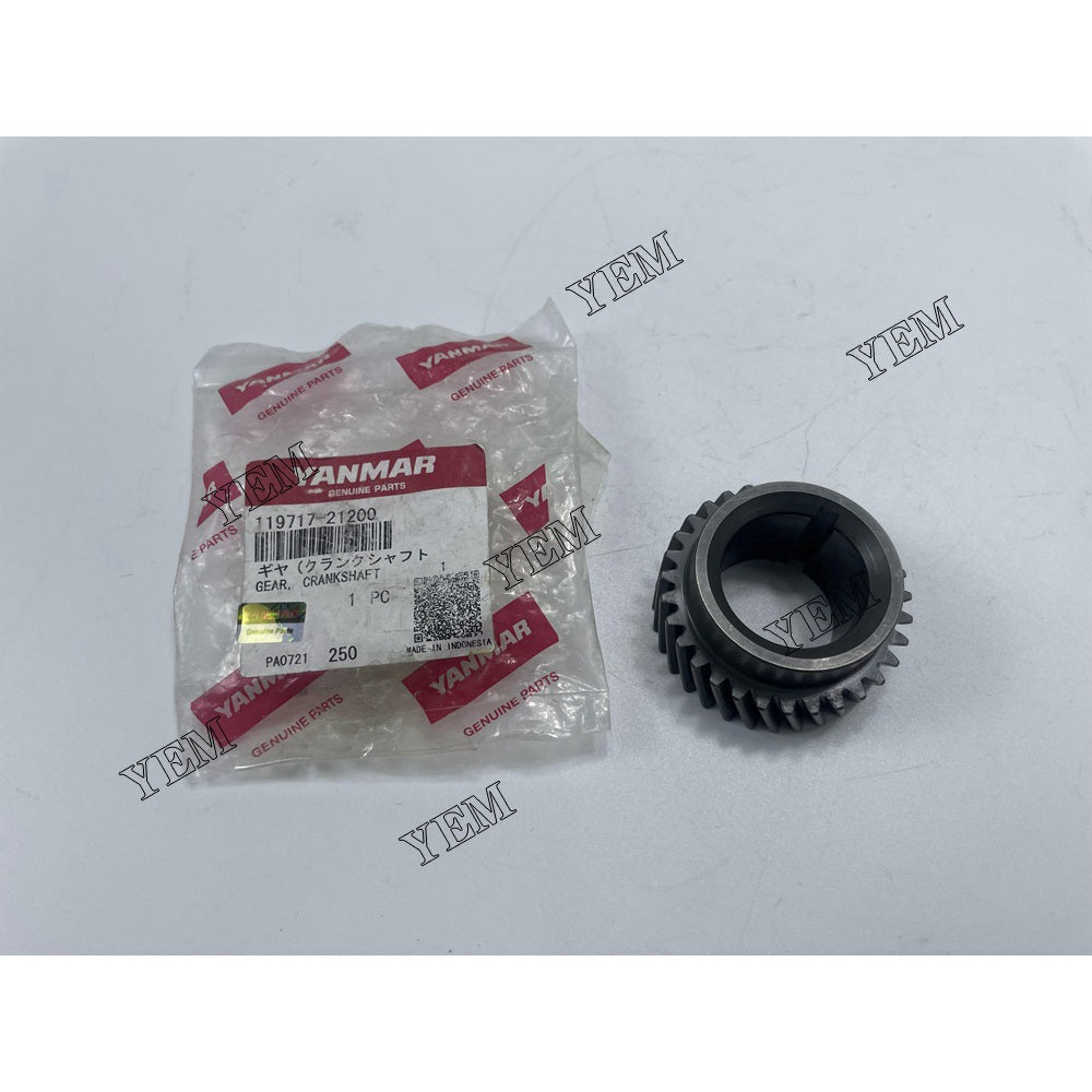 119717-21200 Crankshaft Gear For Yanmar 3TNV76 Engine parts