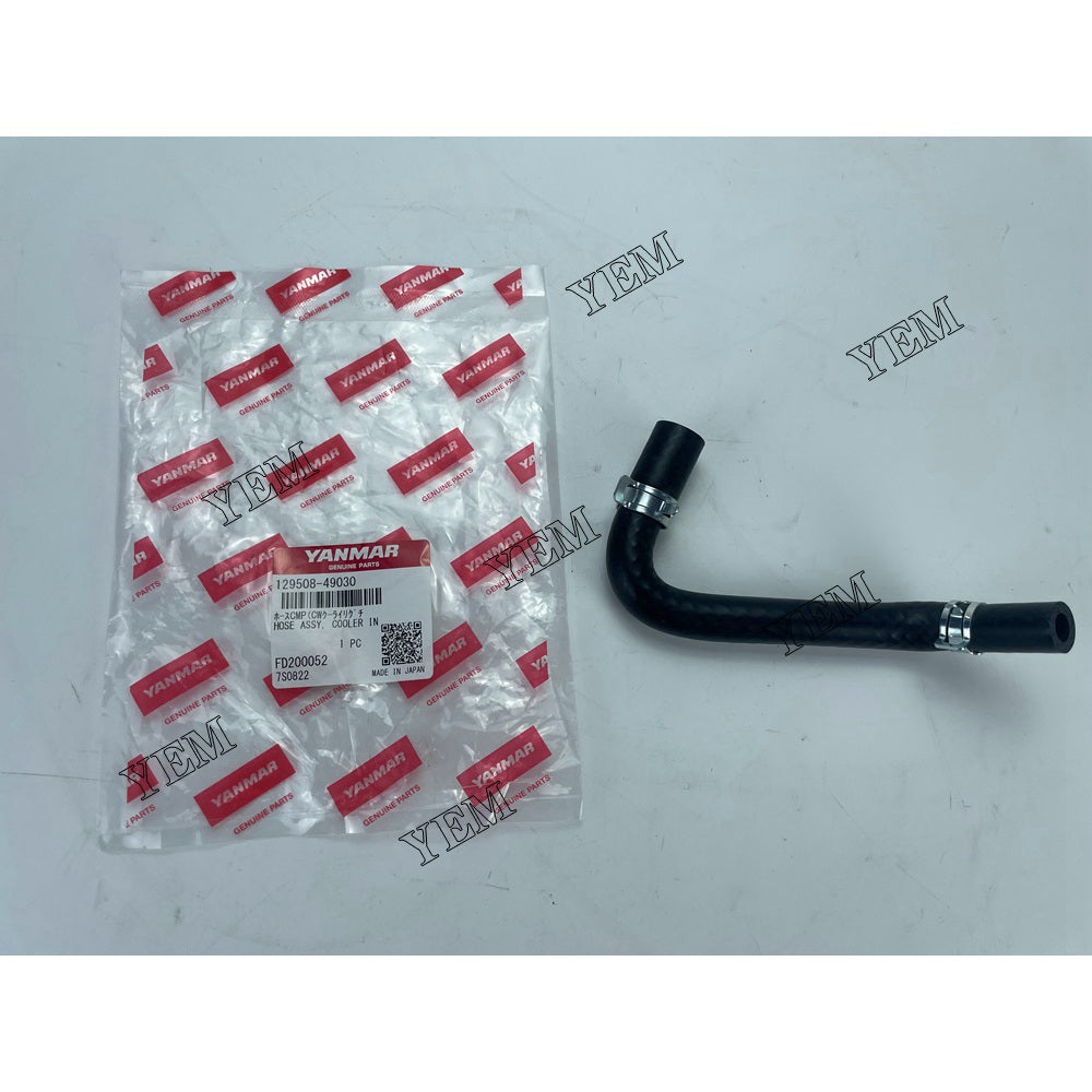 3TNV82A Hose Assy Water For Yanmar Engine parts 129508-49030