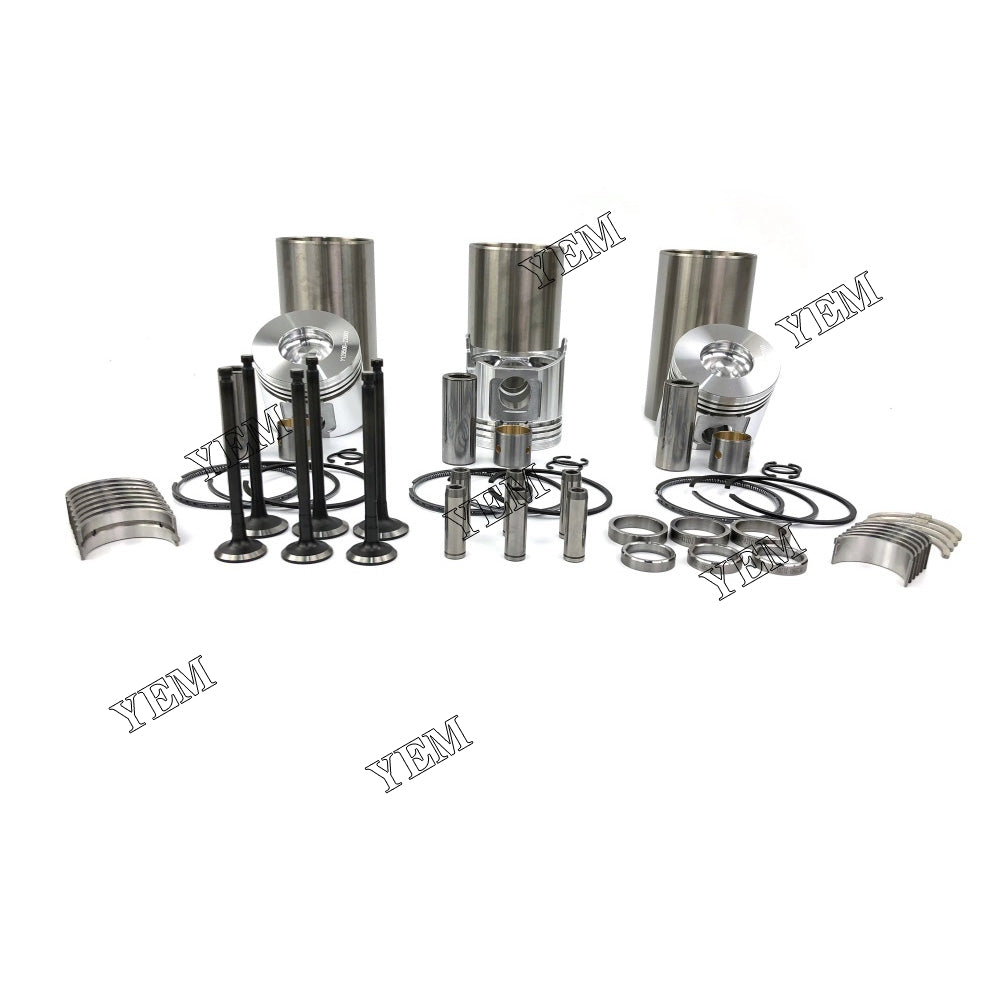 3TNV84 Cylinder Liner Kit With Engine Bearing & Valves For Yanmar Engine parts